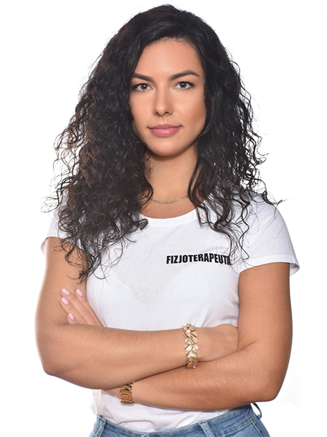 Fizjoterapeutka Aleksandra Gawryś